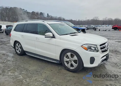 2017 Mercedes-Benz Gls 450 4Matic z USA, uszkodzony, nr VIN 4JGDF6EE6HA945558